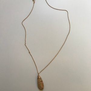 A long necklace